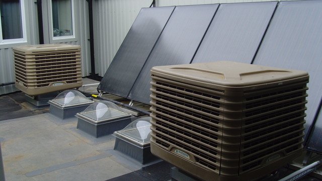 Evaporative cooling systems