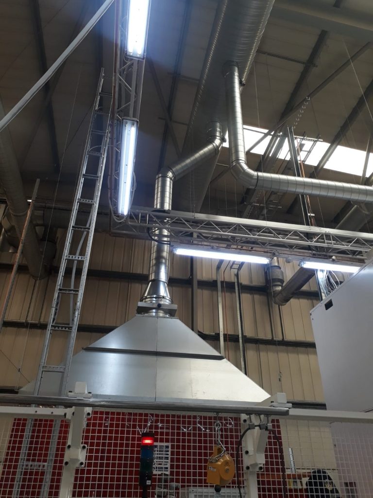 Welding Fume Extraction System Litchfield LEV Engineering